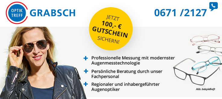 Ihr Spezialist rund um die passende Gleitsichtglasbrille
